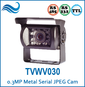 <b><b>0.3MP Waterproof Box JPEG Serial Camera (TVWV030)</b></b>